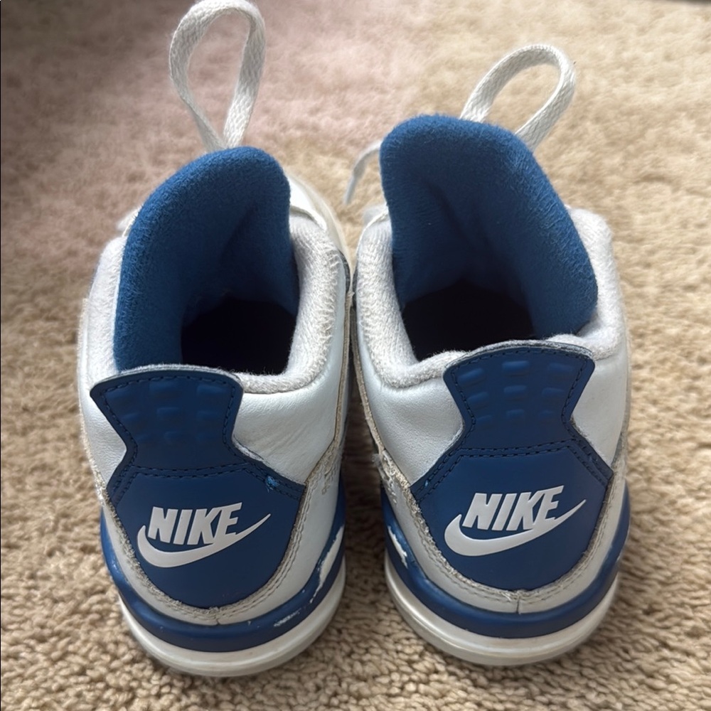 Jordan 4 Retro Nike Military Blue Size 13c